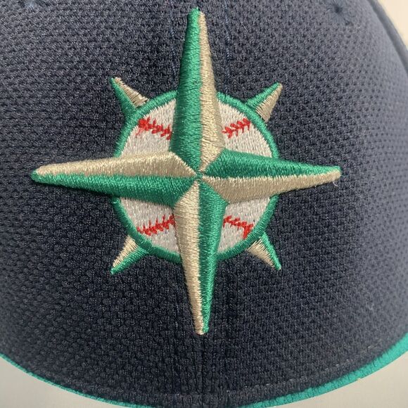 Seattle Mariners MLB Authentic Collection New Era 39Thirty Hat Cap Size M/L - Picture 4 of 9